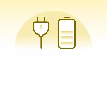 Toyota EV battery graphic