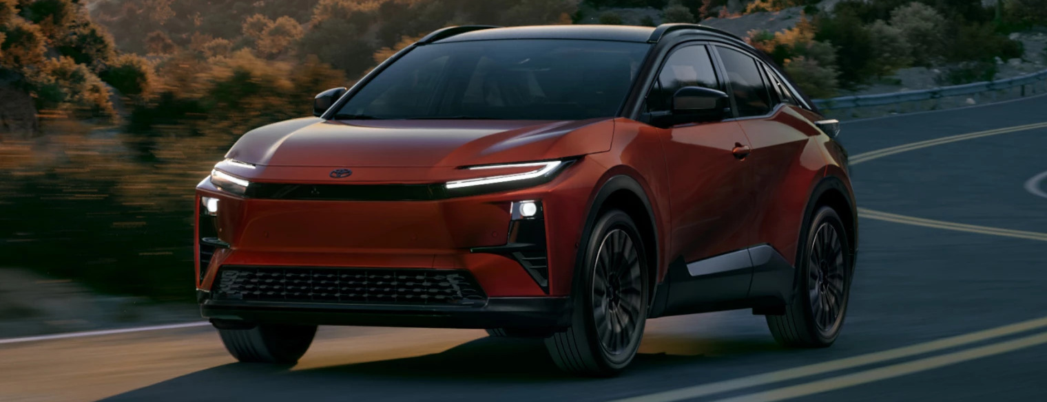 2026 Toyota C-HR driving down street
