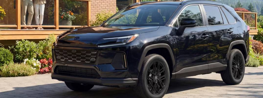 2026 Toyota RAV4 PHEV parked outdoors