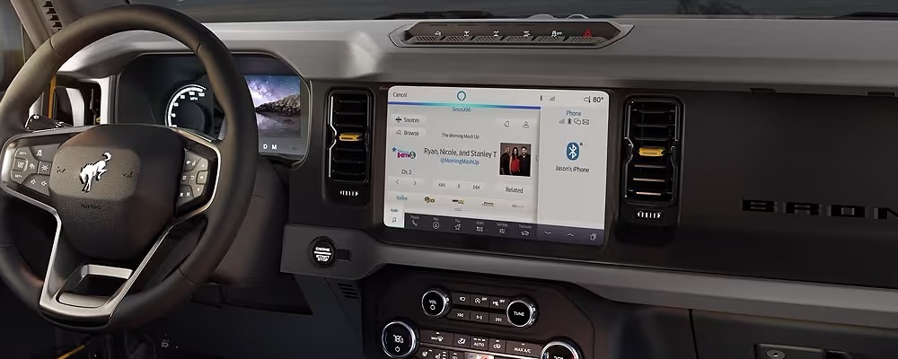 2024 Ford Bronco Interior