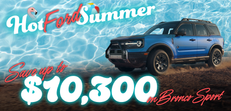 save up to $10,300 on Bronco Sport