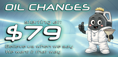 Get Oil changes starting from $79