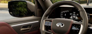 interior of the 2024 Nissan QX80