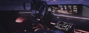 interior of the 2025 INFINITI QX80