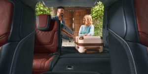 Interior rear 2026 INFINITI QX80