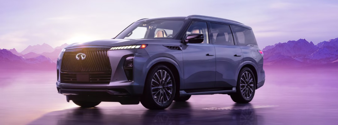 Side view of 2026 INFINITI QX80.