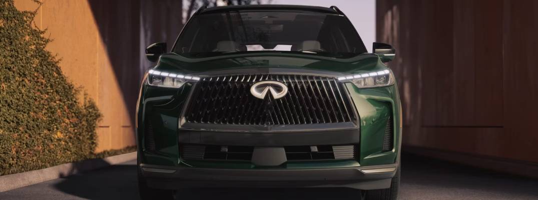 INFINITI QX60 parked in driveway