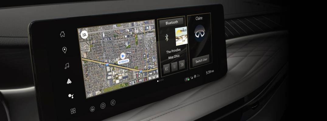 2026 INFINITI QX60 navigation feature
