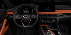 2027 INFINITI QX65 steering wheel