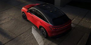 2027 INFINITI QX65 bird's eye view