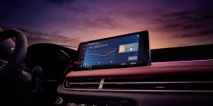 2027 INFINITI QX65 centre display