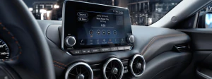 8-inch Touchscreen Display of the 2025 Nissan Sentra