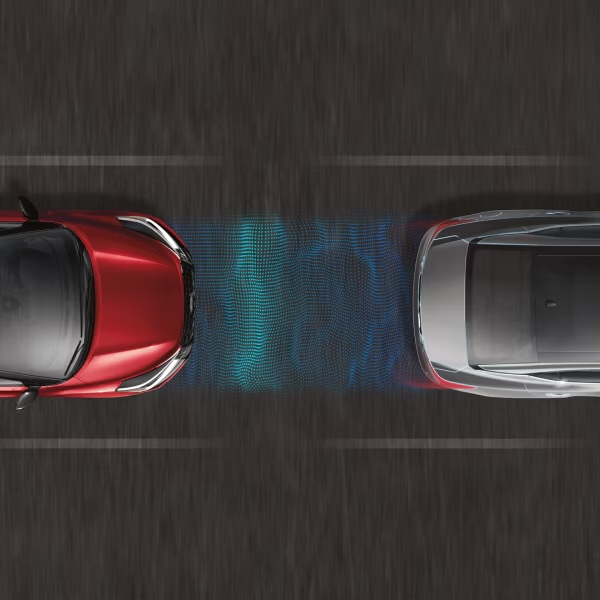 graphic of forward collision warning 