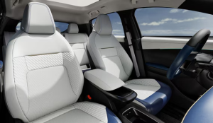 Interior of 2026 Nissan LEAF