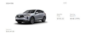 RDX Lease Specials