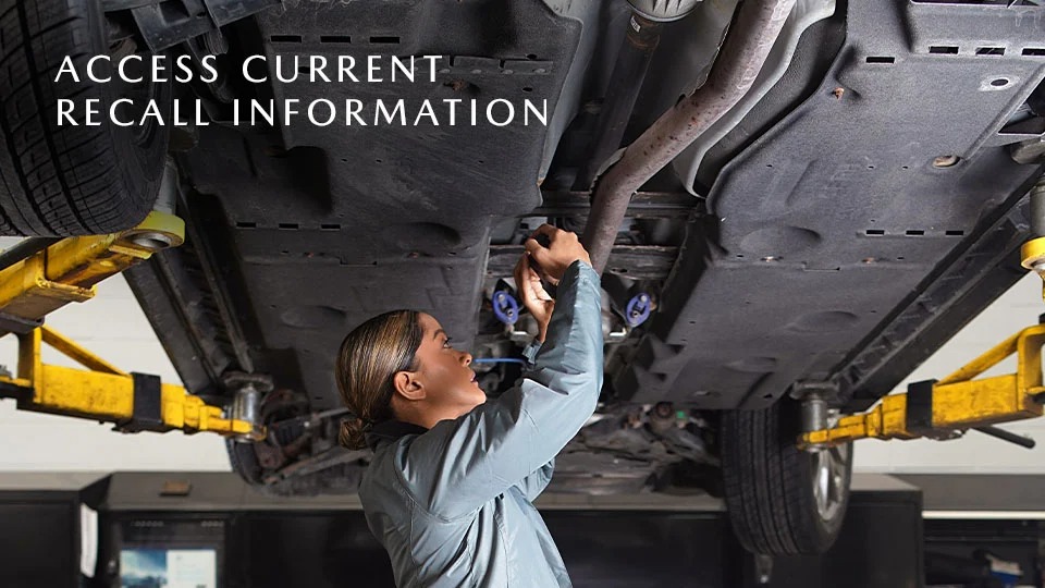 CHECK FOR OPEN RECALLS