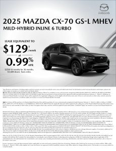 2025 Mazda CX-70 GS-L MHEV