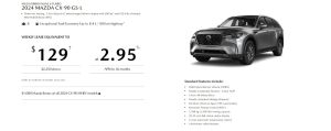 CX-90 Lease Specials