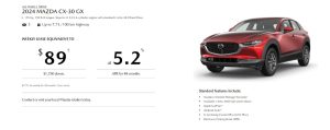 CX-30 Lease Specials