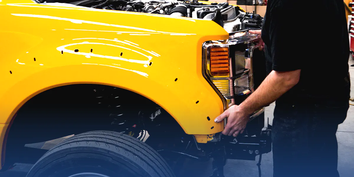 Vehicle frame straightening and structural collision repair