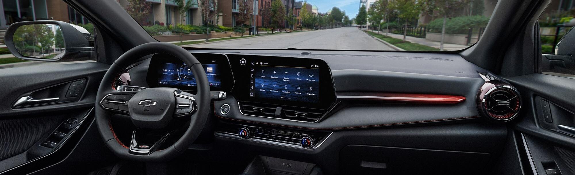 Infotainment system inside 2026 Chevrolet Equinox.