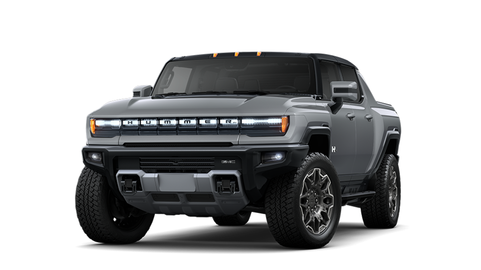 EV3 trim of 2025 GMC Hummer EV Pickup.