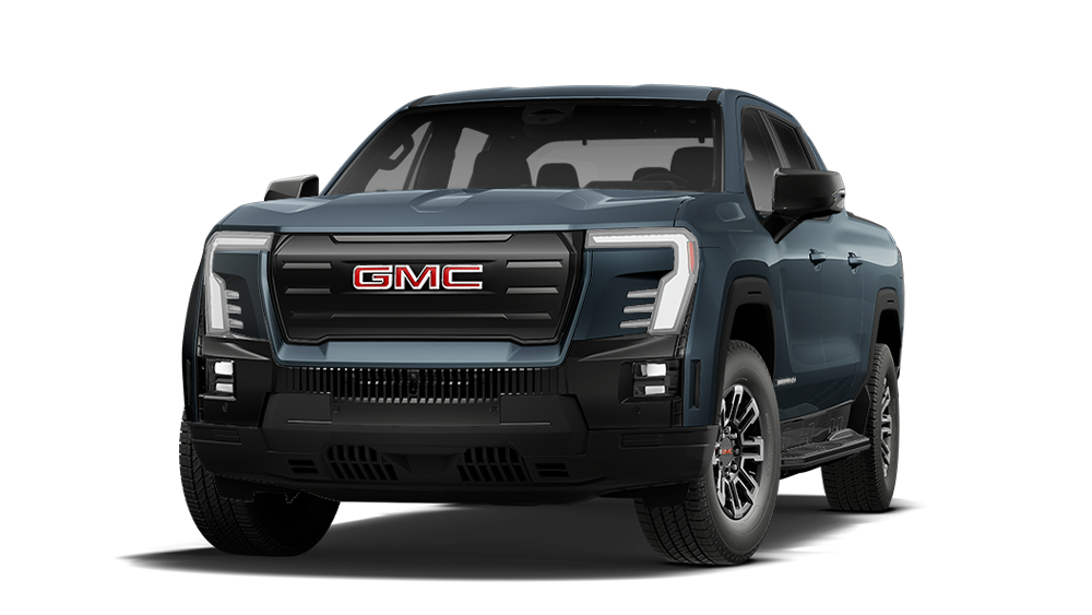 GMC Sierra EV in blue