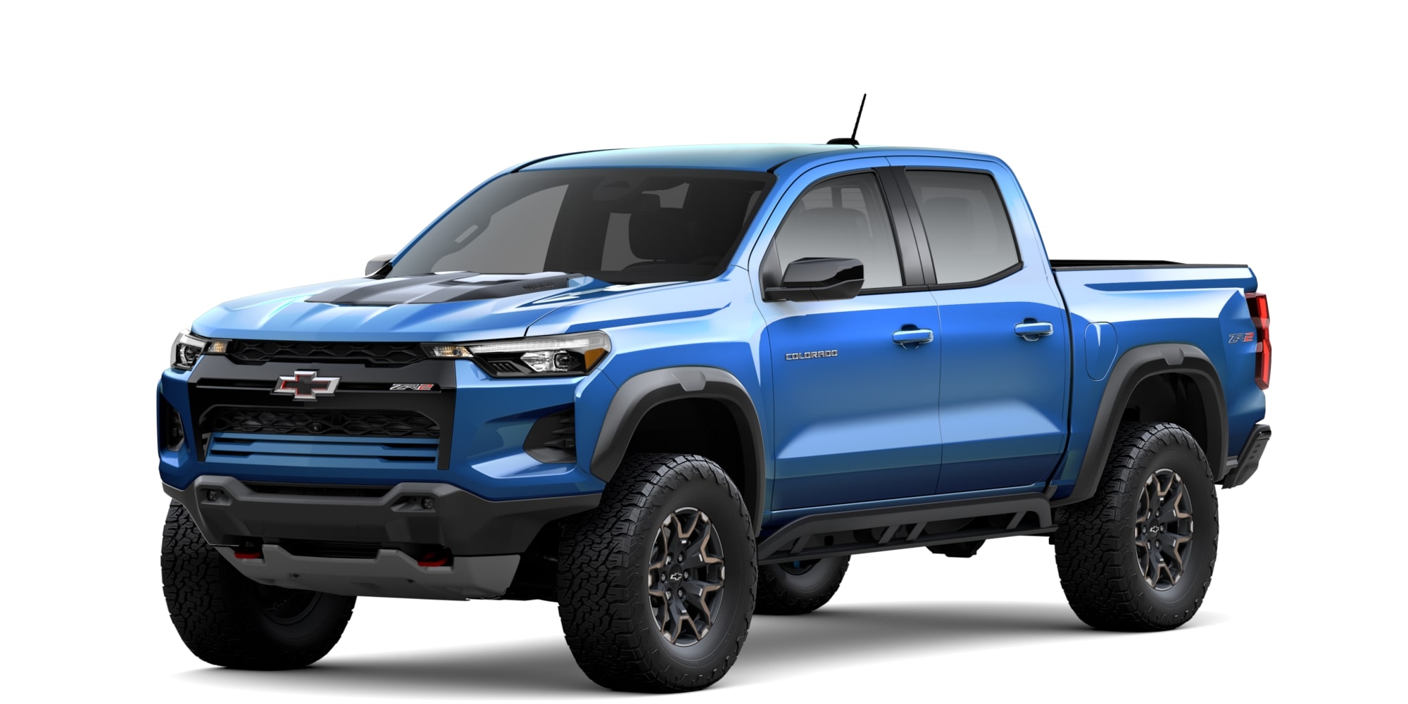 Chevrolet Colorado in blue