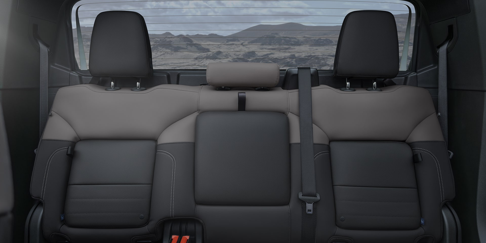 Seating inside 2026 GMC Hummer EV SUV