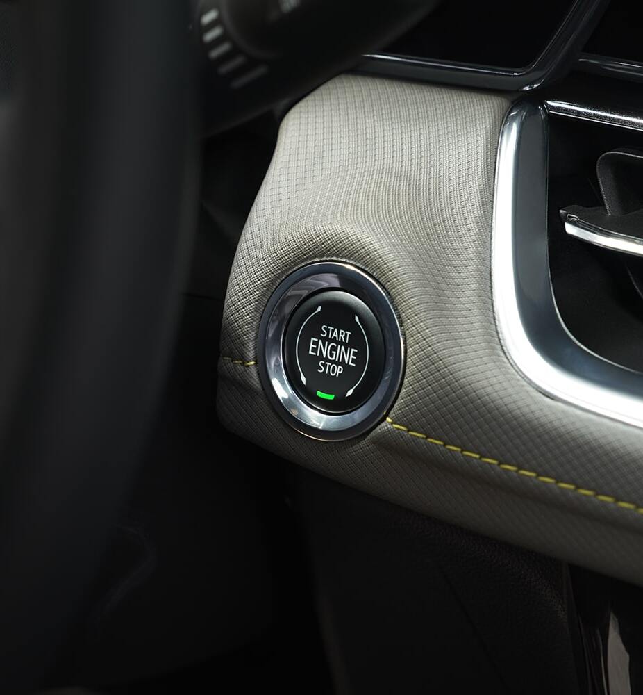 2026 Chevrolet Trailblazer engine start/stop button