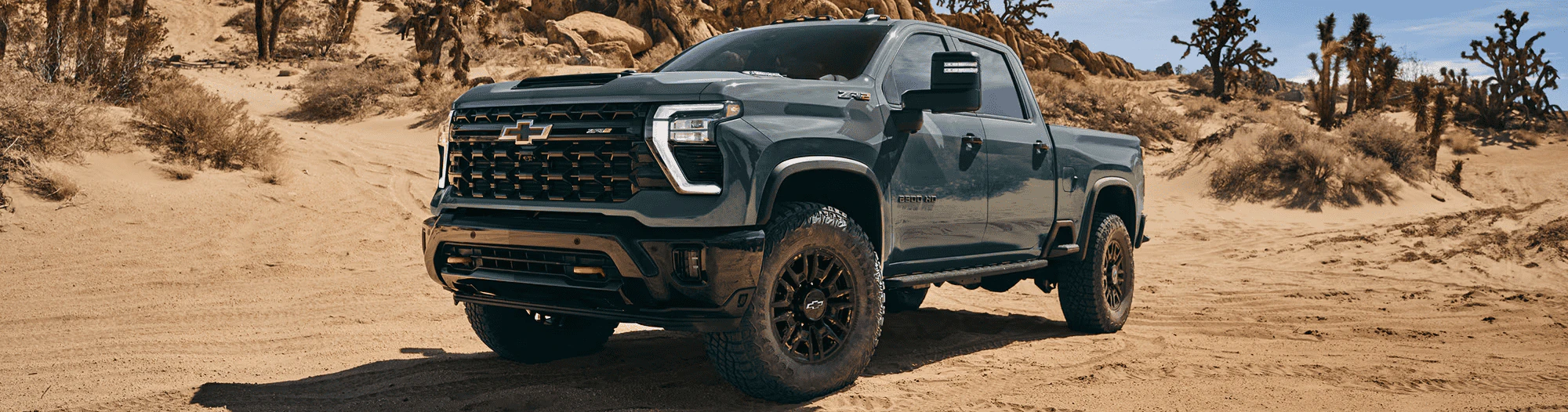 2026 Chevrolet Silverado 3500 HD on dirt terrain