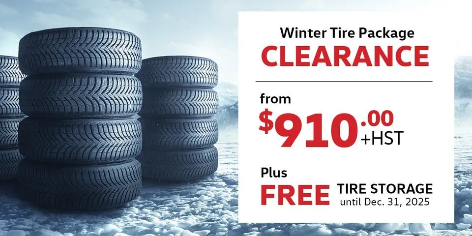 Winter Tire Package Clearance